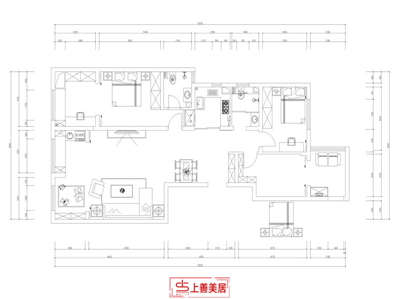 北城国际/136㎡/轻奢